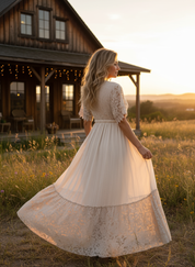 Lace Meadow Maxi Dress