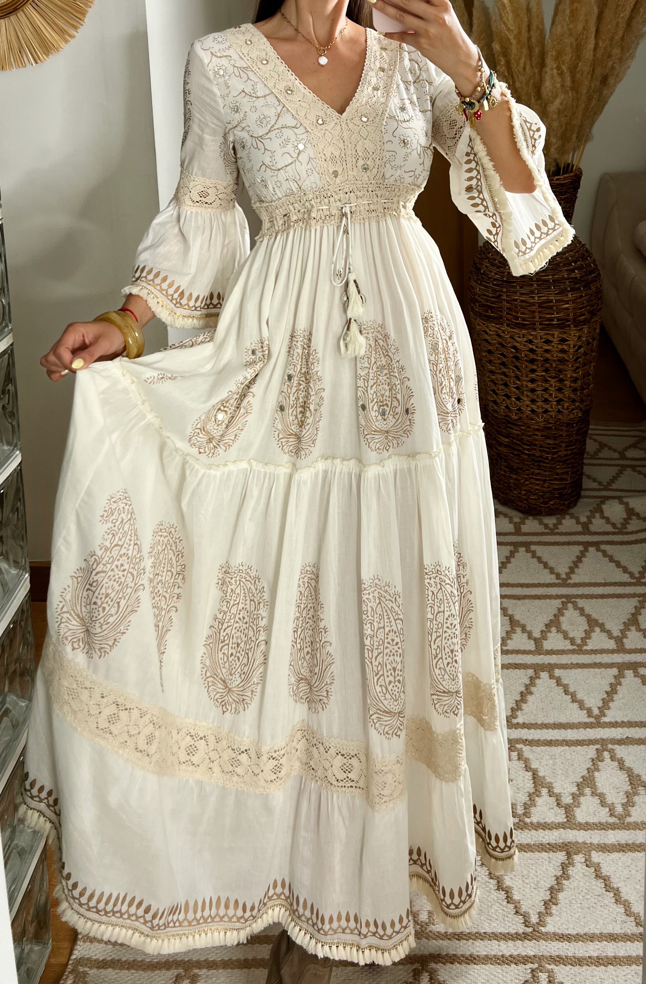 Boho Bloom Maxi Dress