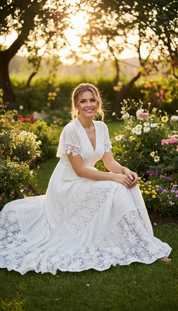 White Aura Maxi Dress
