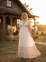 Lace Meadow Maxi Dress