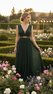 Esmerald Sunset Maxi Dress