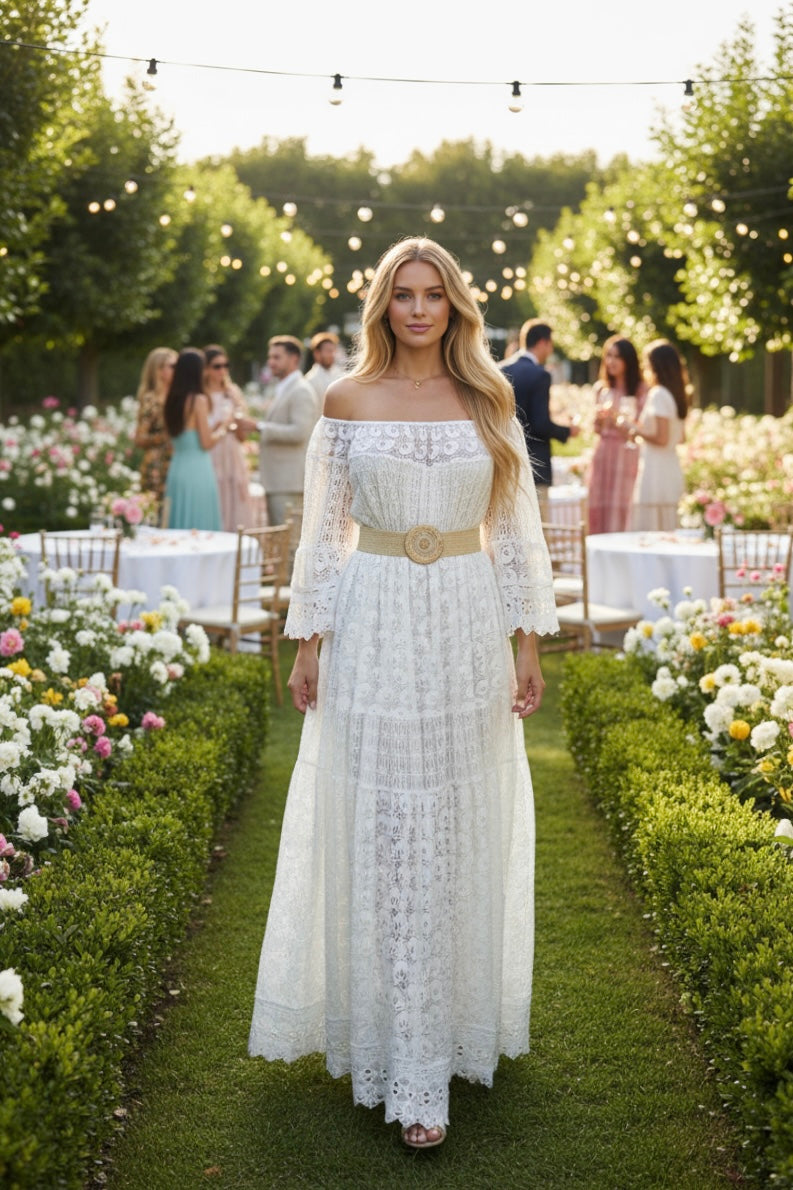 Whispering Lace Dress