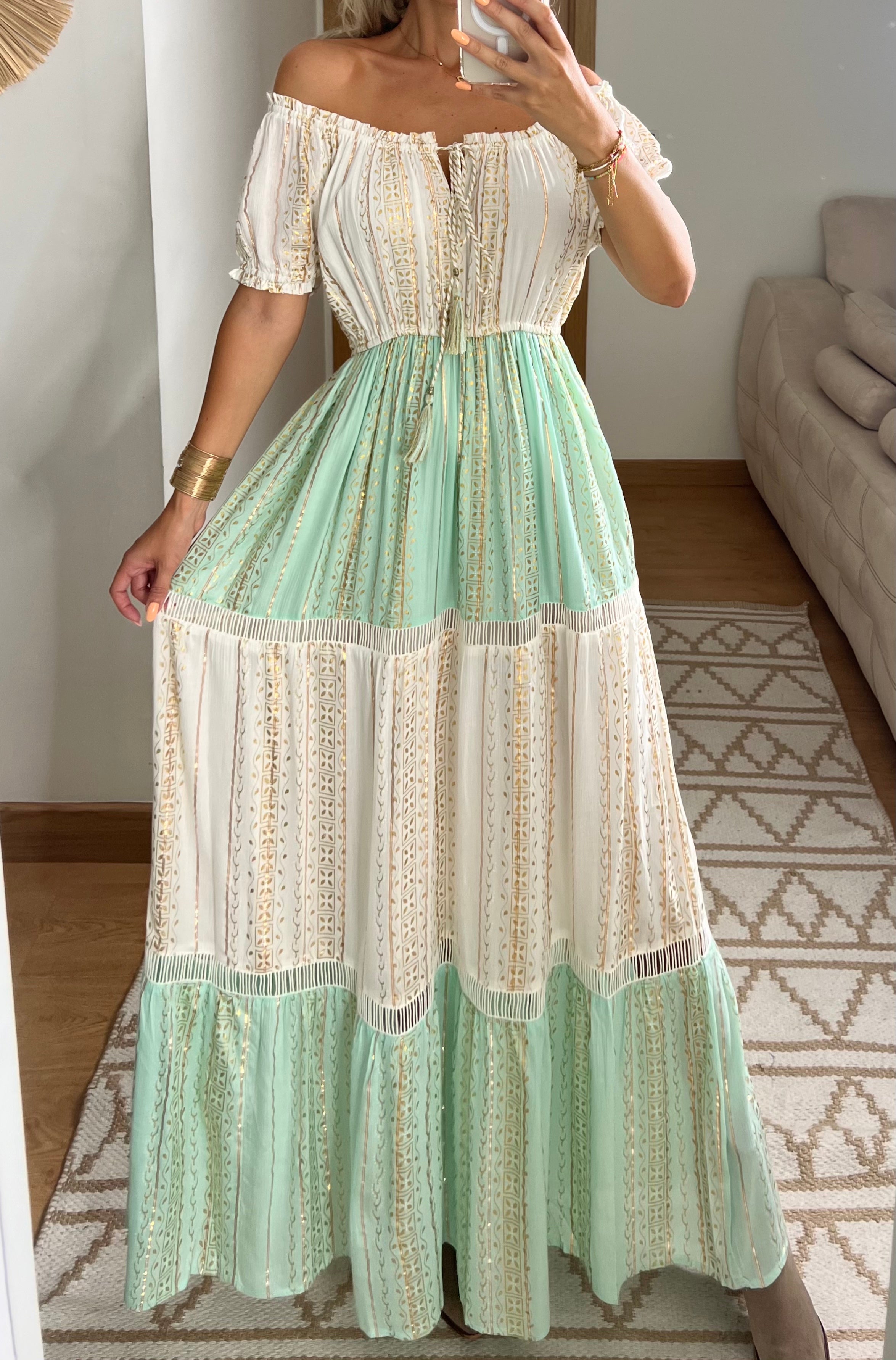 Boho Dress with Unique Details