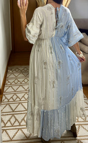 Palm Boho Maxi Dress