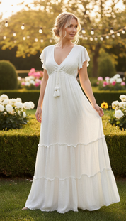 Robe longue Lumière