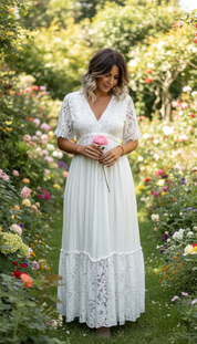 Lace Meadow Maxi Dress