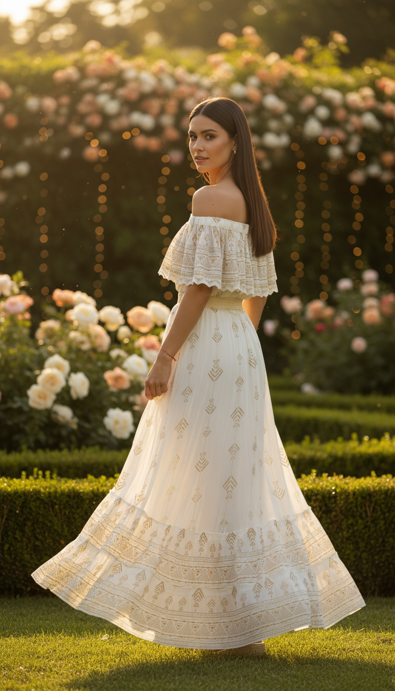 Mistic Asymetric Maxi Dress