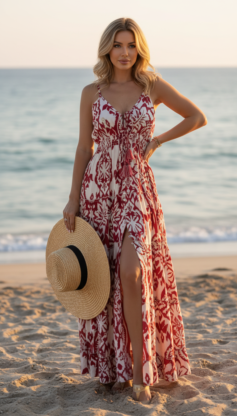 Azure Maxi Dress
