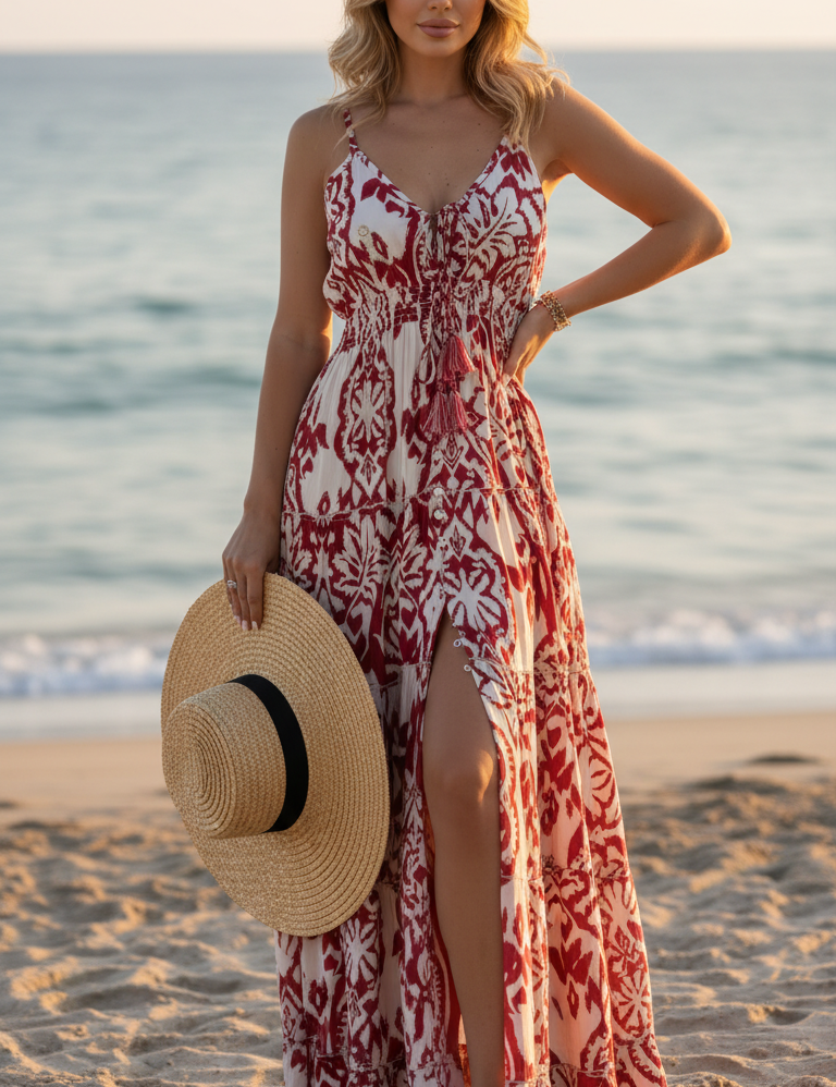 Azure Maxi Dress