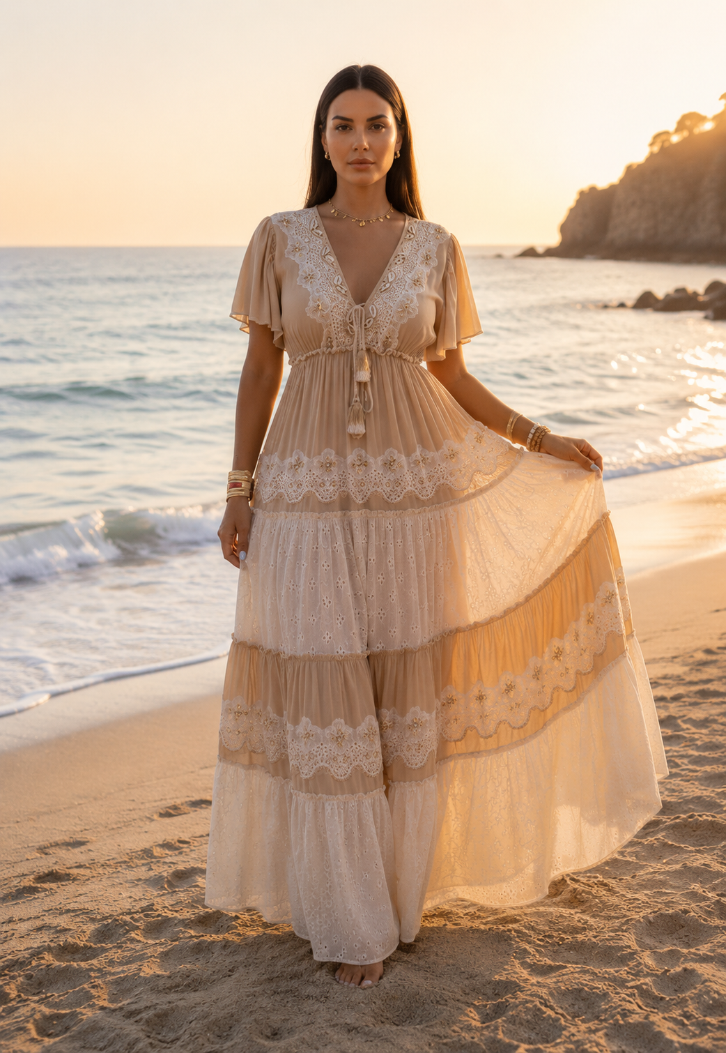 Robe de rêve du désert