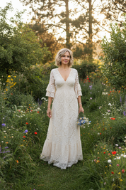 Ethereal Lace Gown