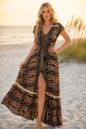 Robe de Soie Noire Aurélia