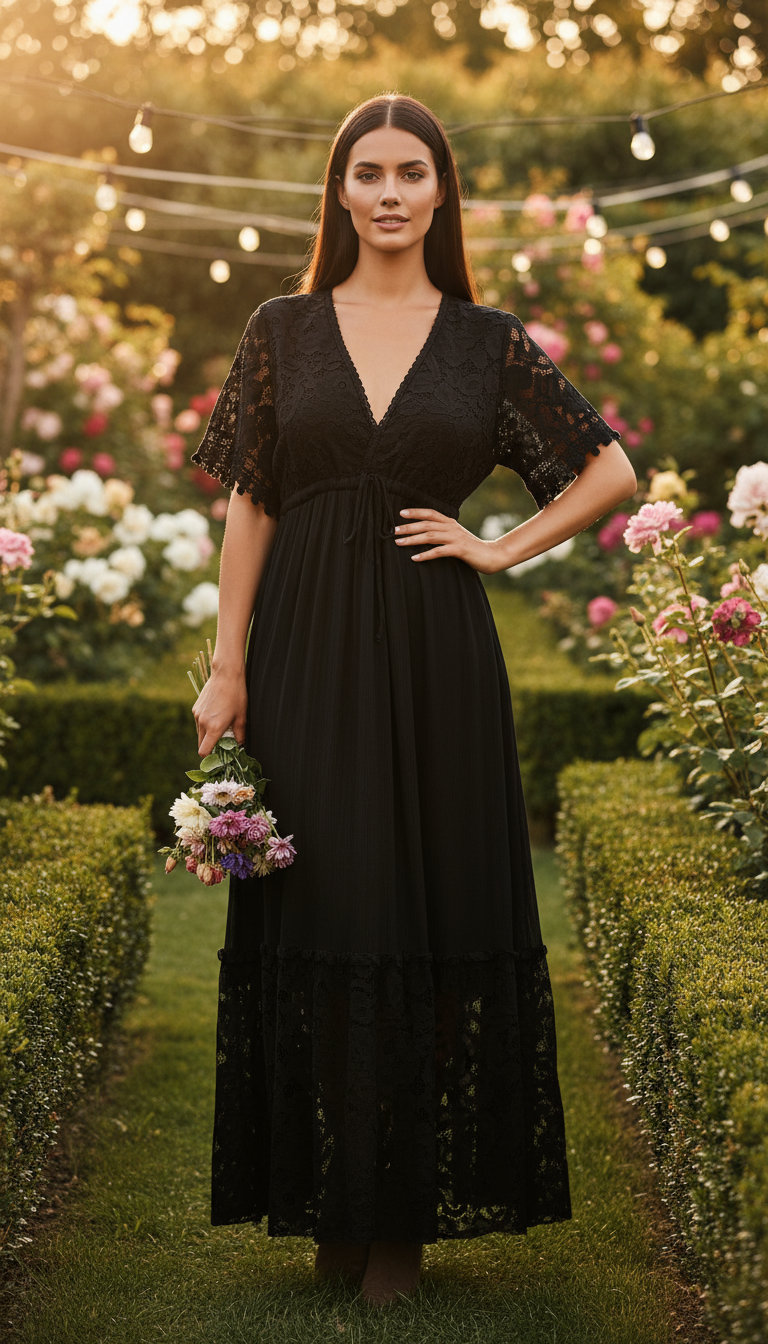 Lace Meadow Maxi Dress