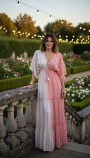 Blush Meadow Maxi Dress