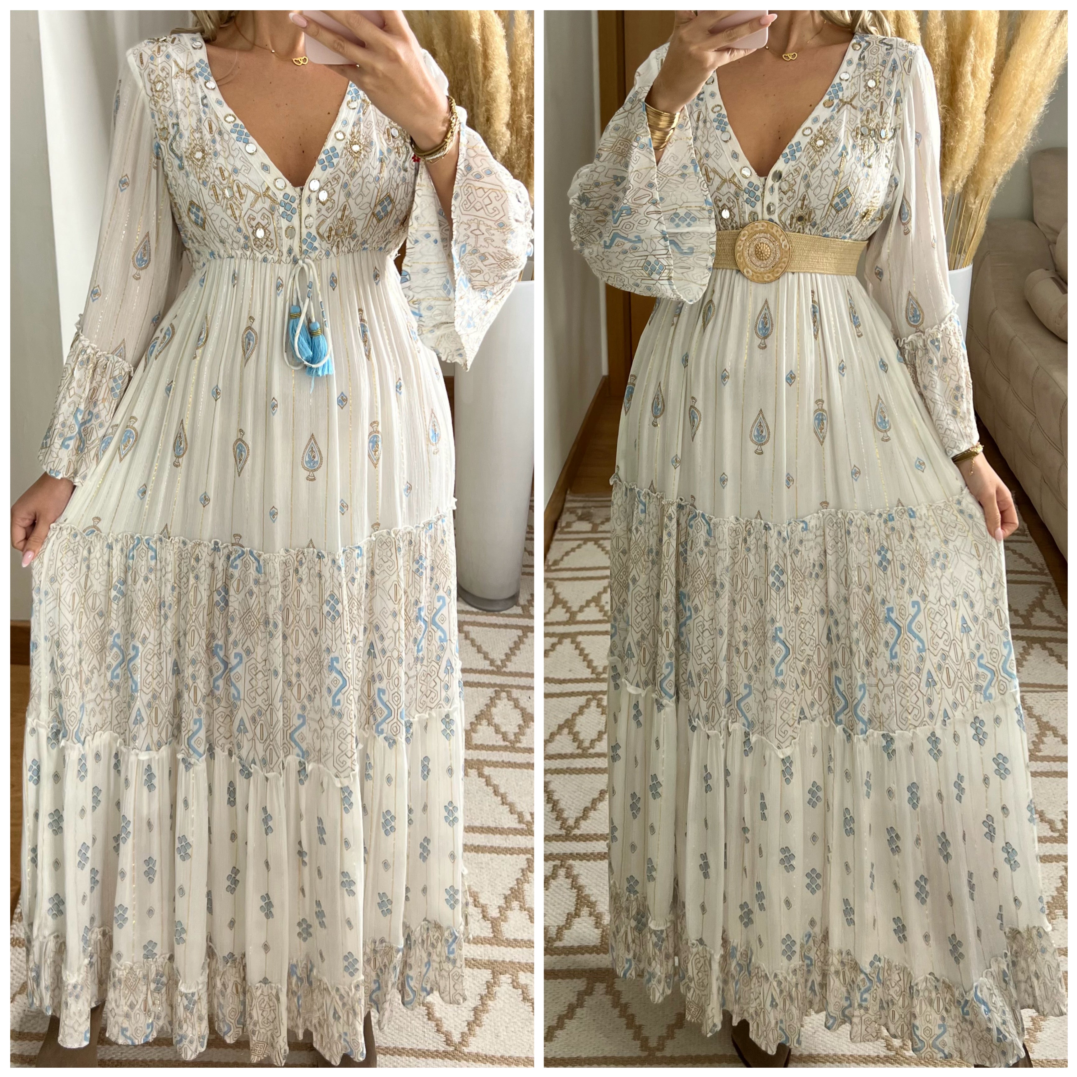 Floral Haven Boho dress