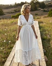 Lace Meadow Maxi Dress