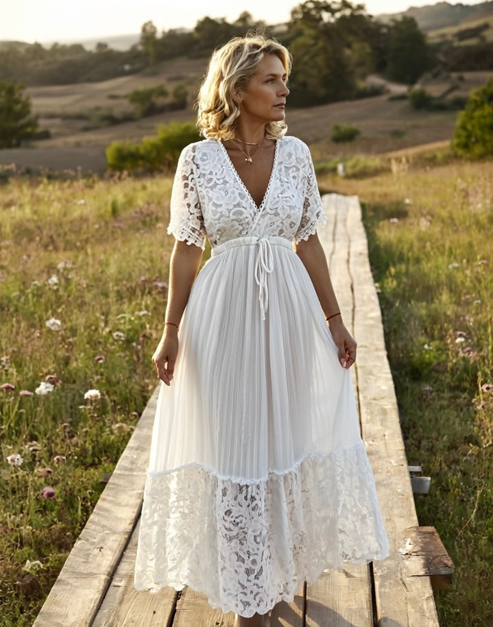 Lace Meadow Maxi Dress