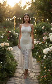 Boho Lace Party Dress