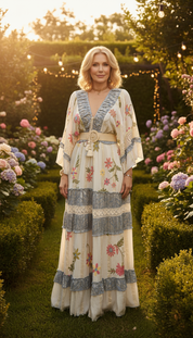 Boho Chic Maxi Dress – Romantic & Elegant