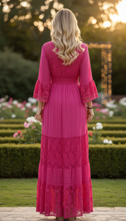 Pure Bohemian Lace in Pink
