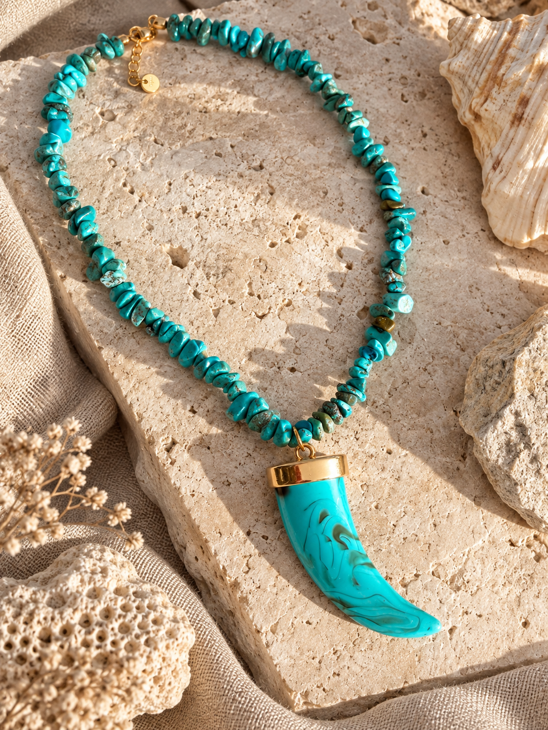 Turquoise Talisman Necklace