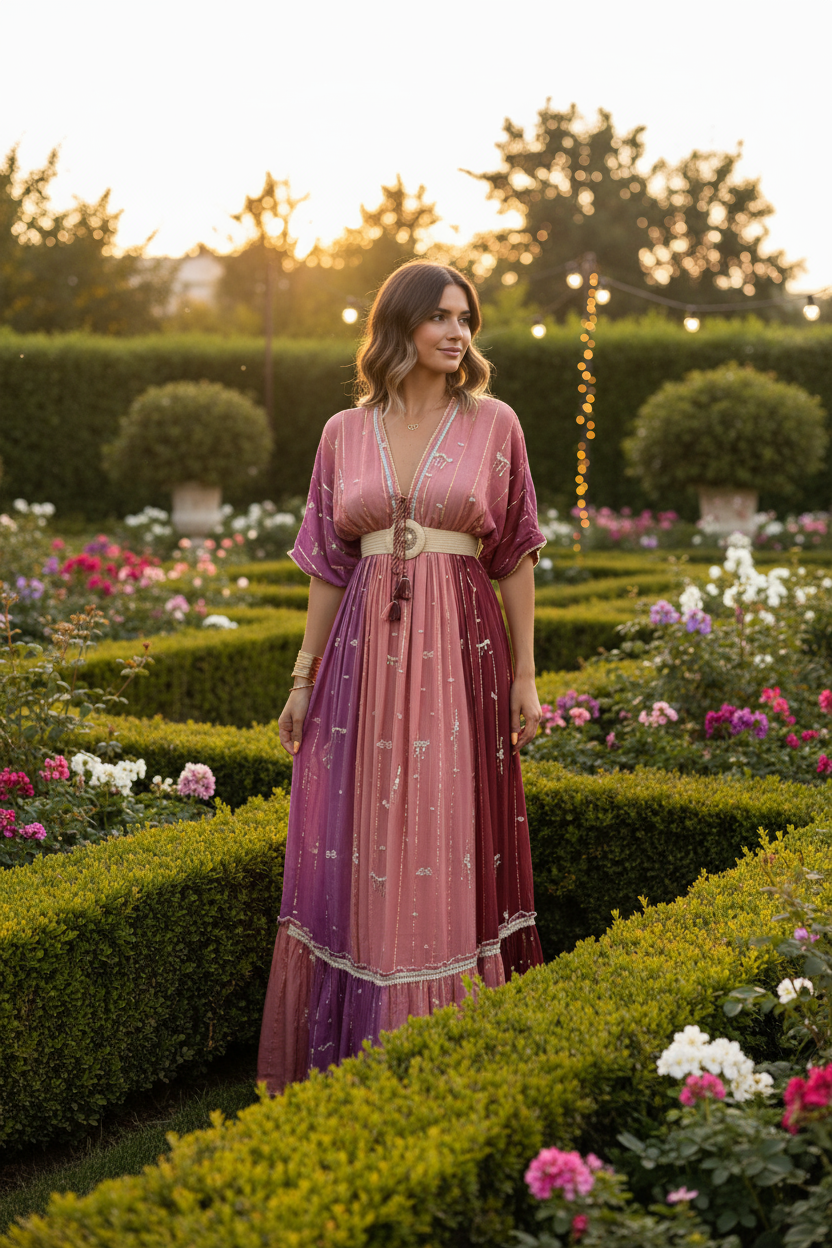 Daisy Boho Chic Dress