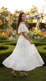 Mistic Asymetric Maxi Dress