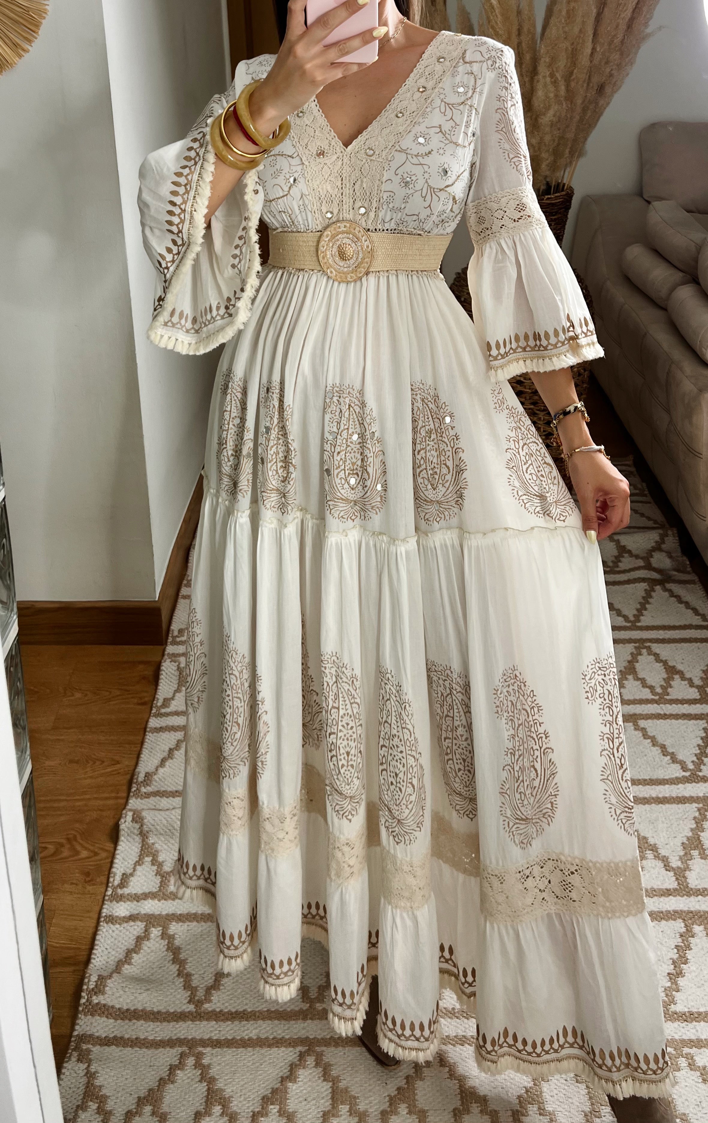 Boho Bloom Maxi Dress
