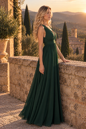Esmerald Sunset Maxi Dress
