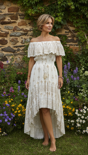 Mistic Asymetric Maxi Dress