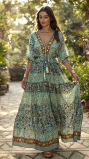 Mindra Silk Dress