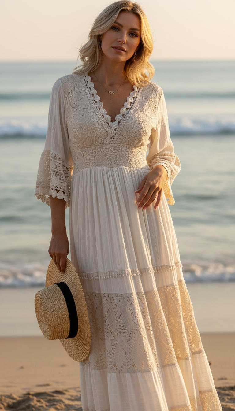 Pure Maxi Boho Dress