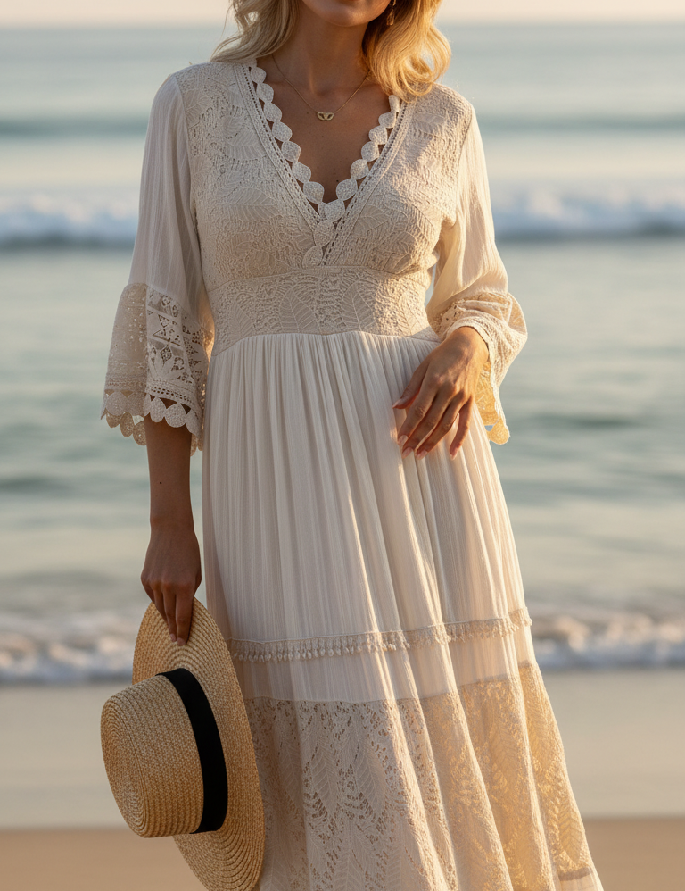 Pure Boho Lace Dress