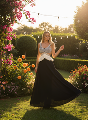 Organic Black Dress