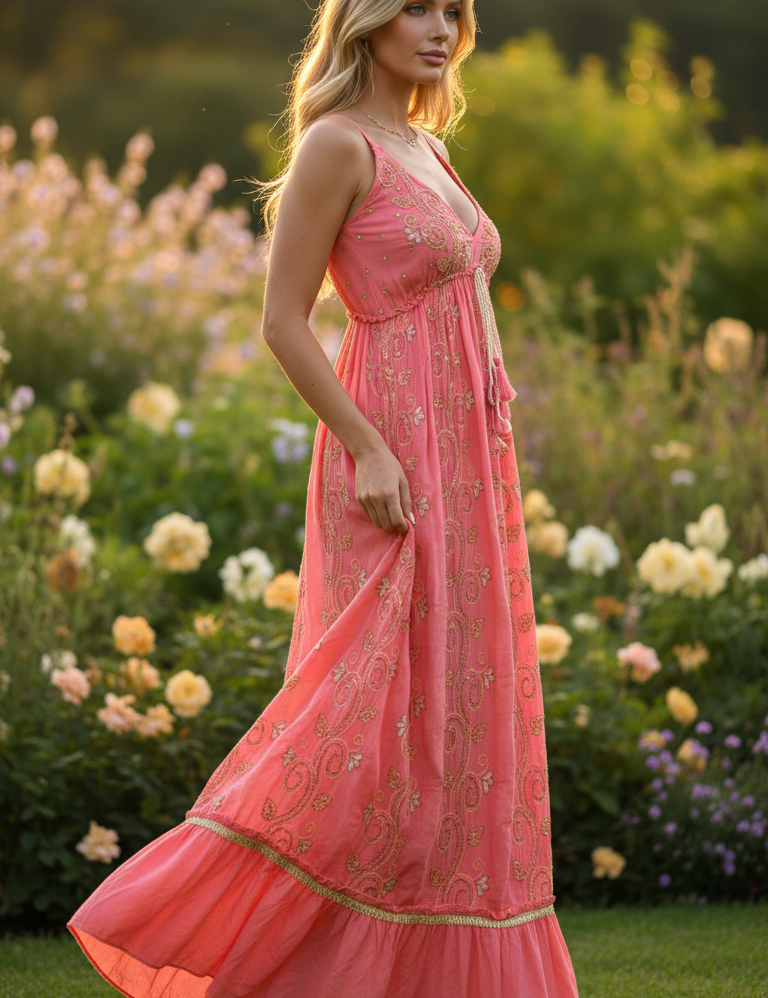 Robe longue Luna Edem
