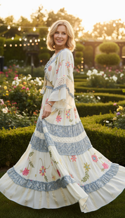 Boho Chic Maxi Dress – Romantic & Elegant