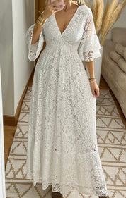 Ethereal Lace Gown