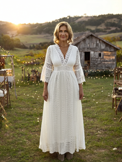 Sage Lace Dress