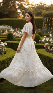 Golden Breeze Maxi Dress