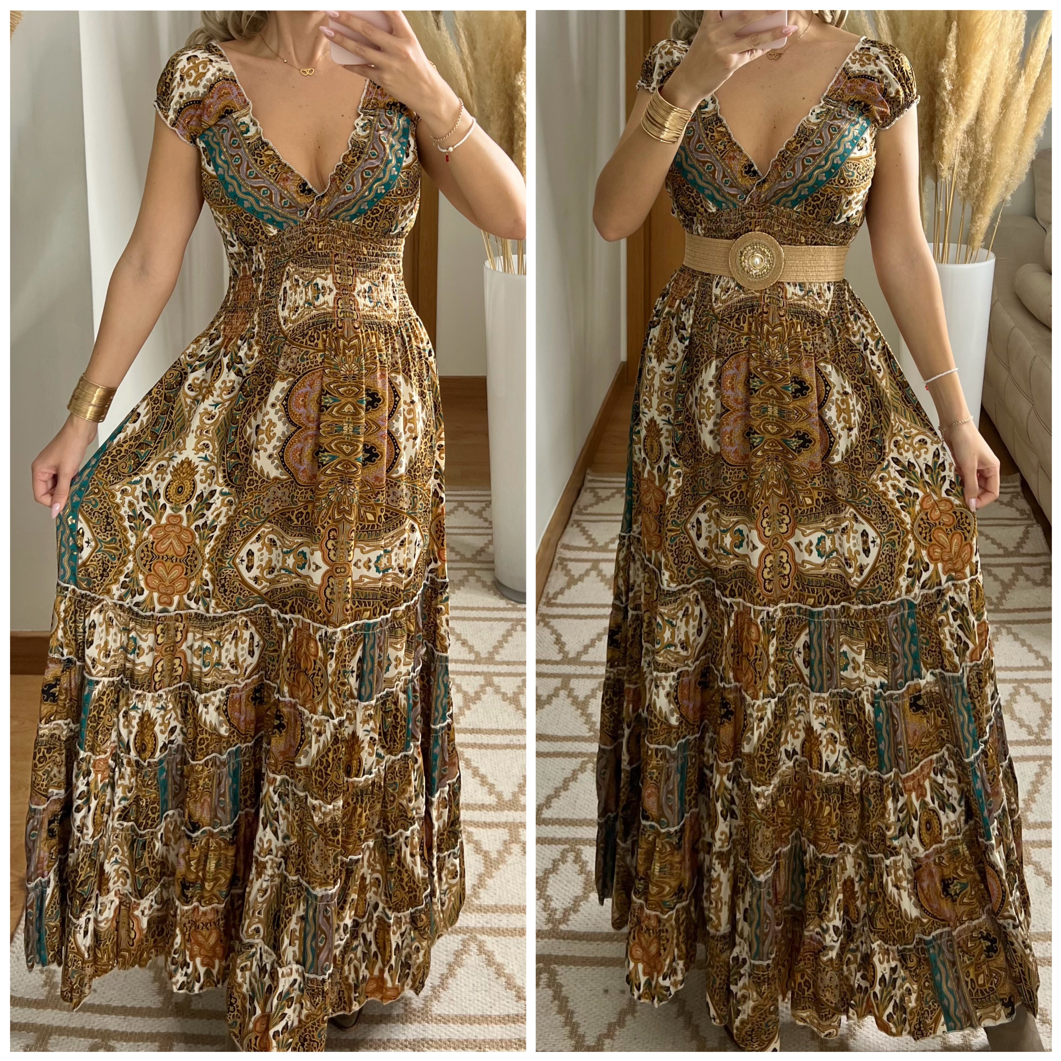 Celestial Silk Dress