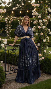 Robe longue Moonlit Garden