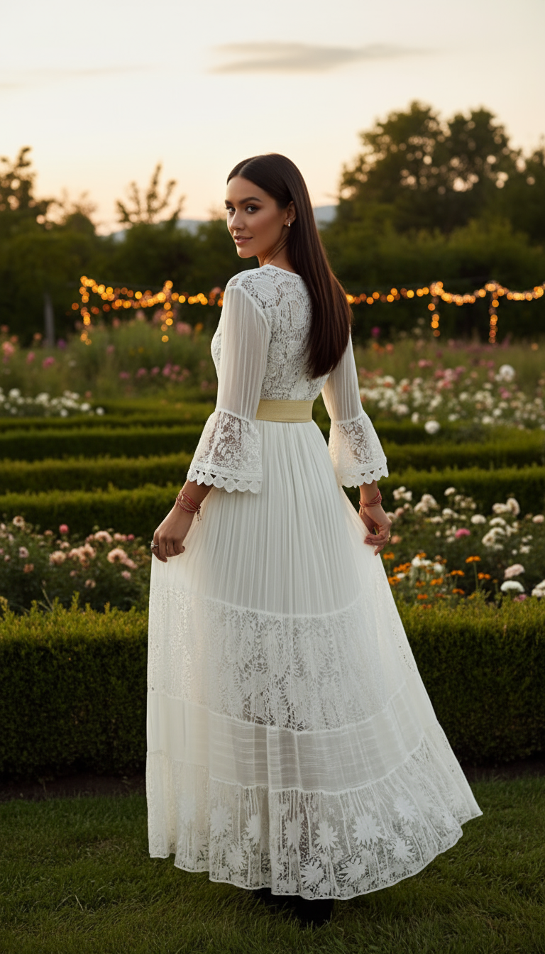 Pure Boho Lace Dress