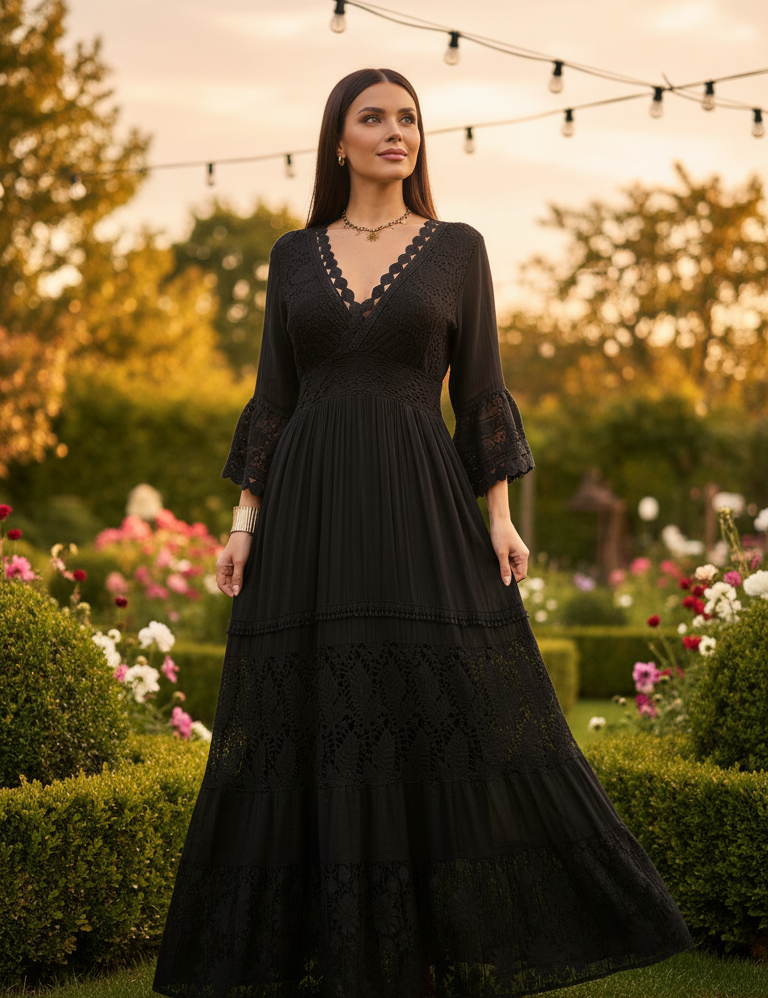 Pure Boho Lace Dress