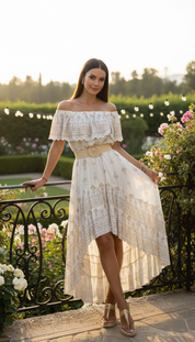 Mistic Asymetric Maxi Dress