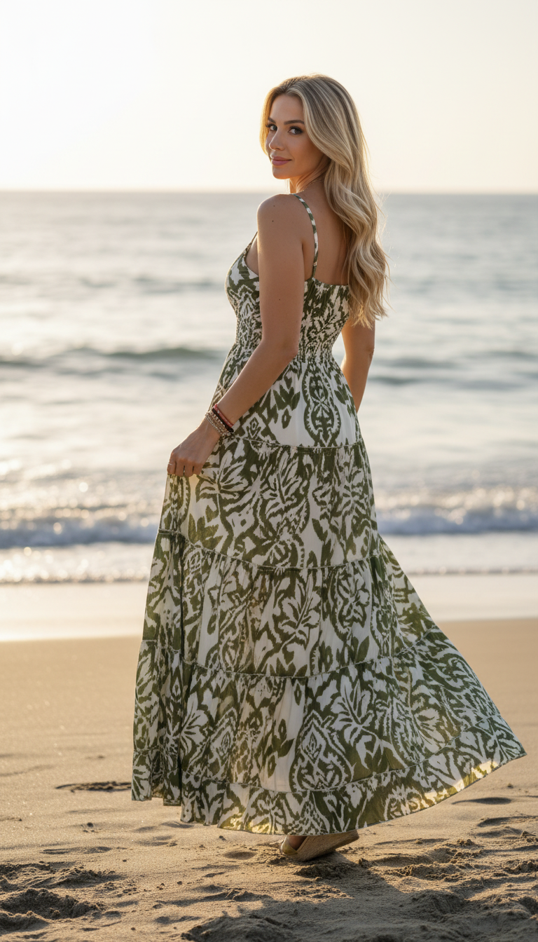Olive Maxi Dress