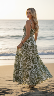 Olive Maxi Dress