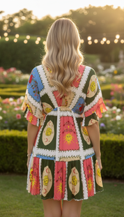 Rainbow Soul Mini Dress