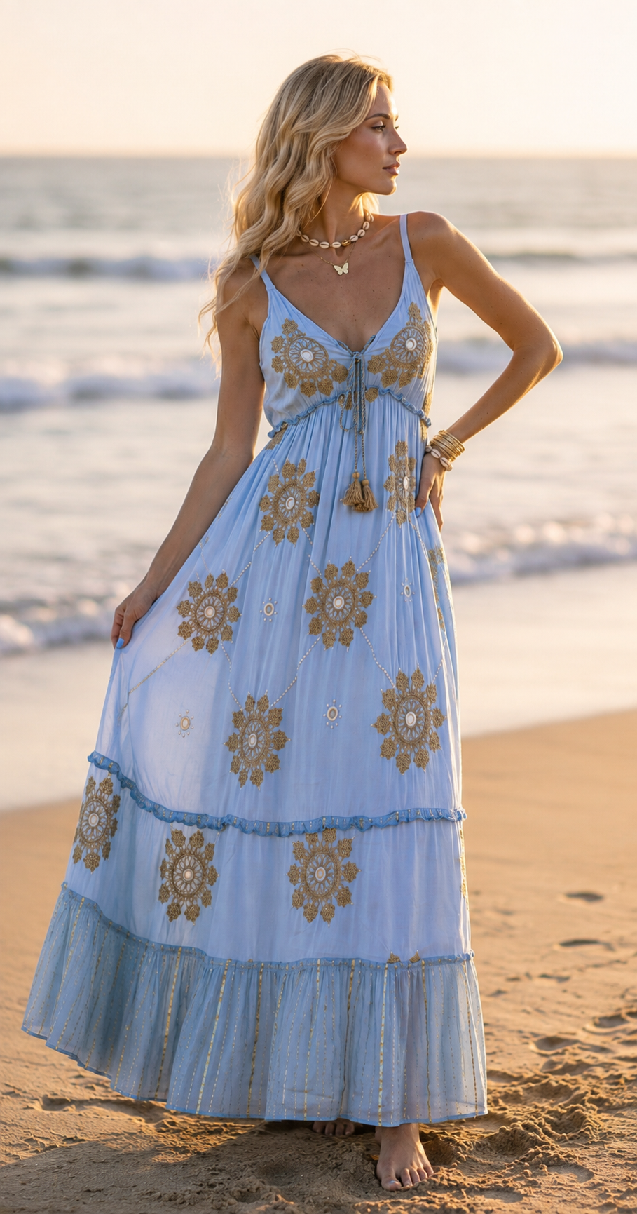 Robe Fleur Céleste