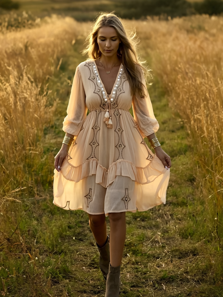 Desert Mini boho Dress
