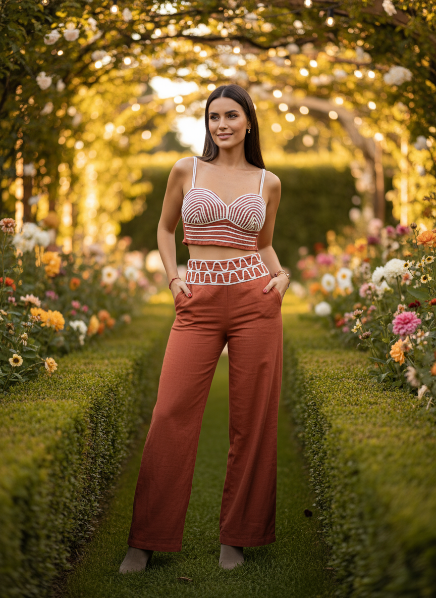 Terracotta Boho Set – Versatility in Three Pieces